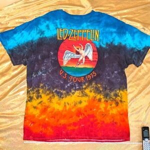 LED ZEPPELIN US Tour 1975 ~ t-shirt XL